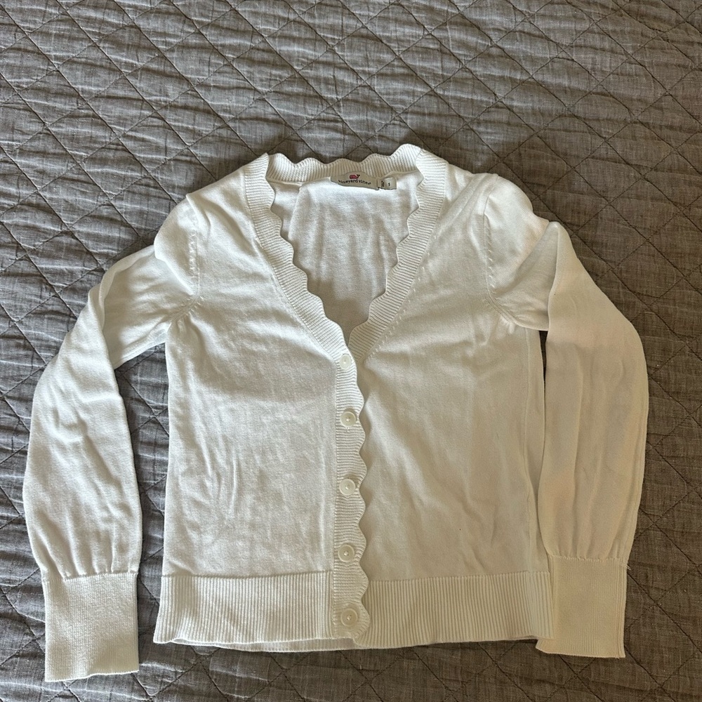 Vineyard Vines Cream Women's Crew Neck Sweater